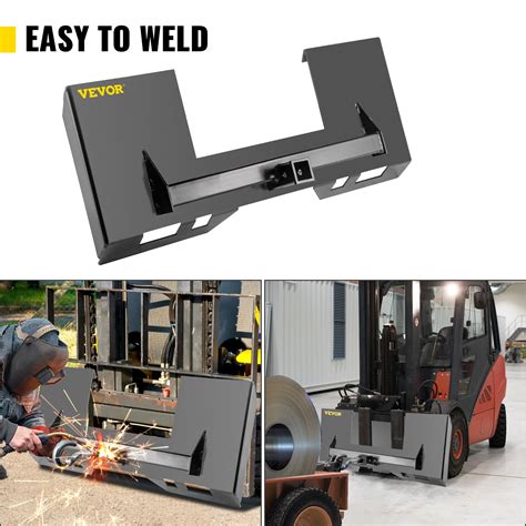 skid steer mounting plate ebay|heavy duty skid steer plate.